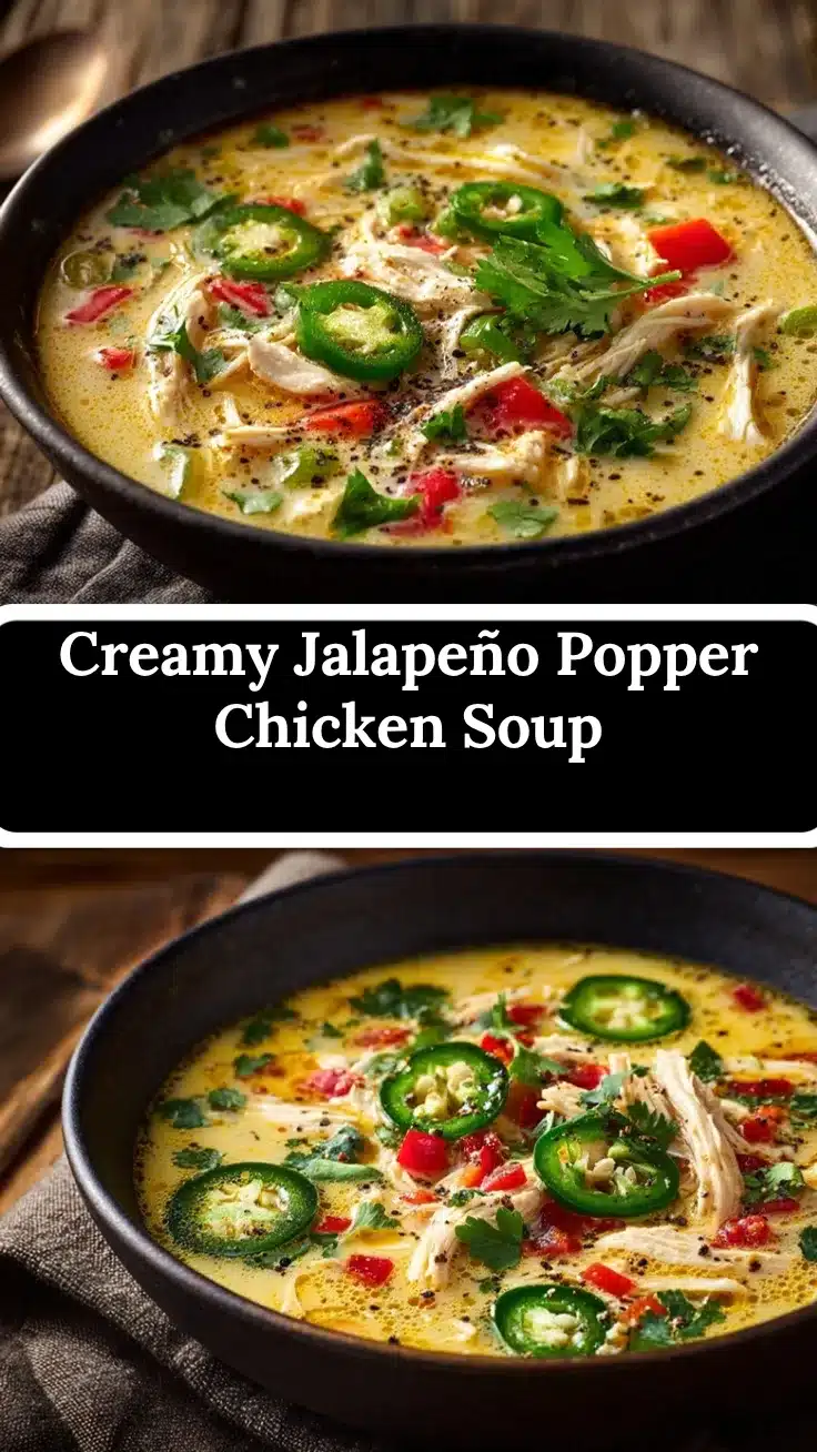 Jalapeño Popper Chicken Soup recipe