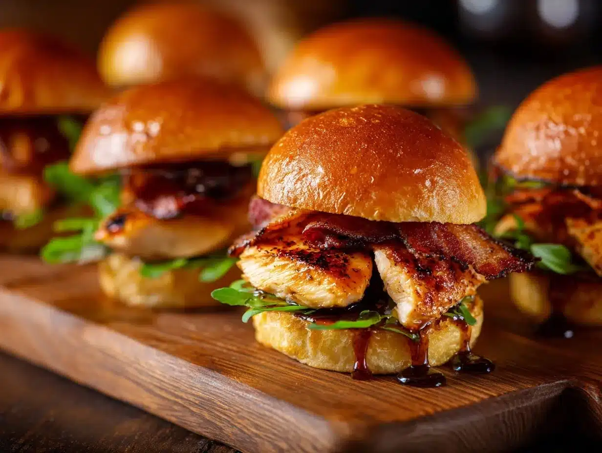 Maple Chicken Sliders preparation steps