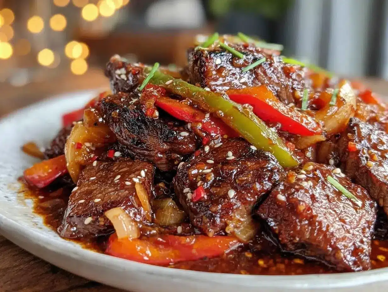 pepper steak crock pot preparation steps