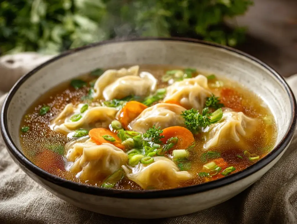 Potsticker Soup - featured image