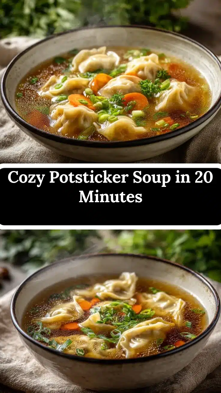 Potsticker Soup recipe