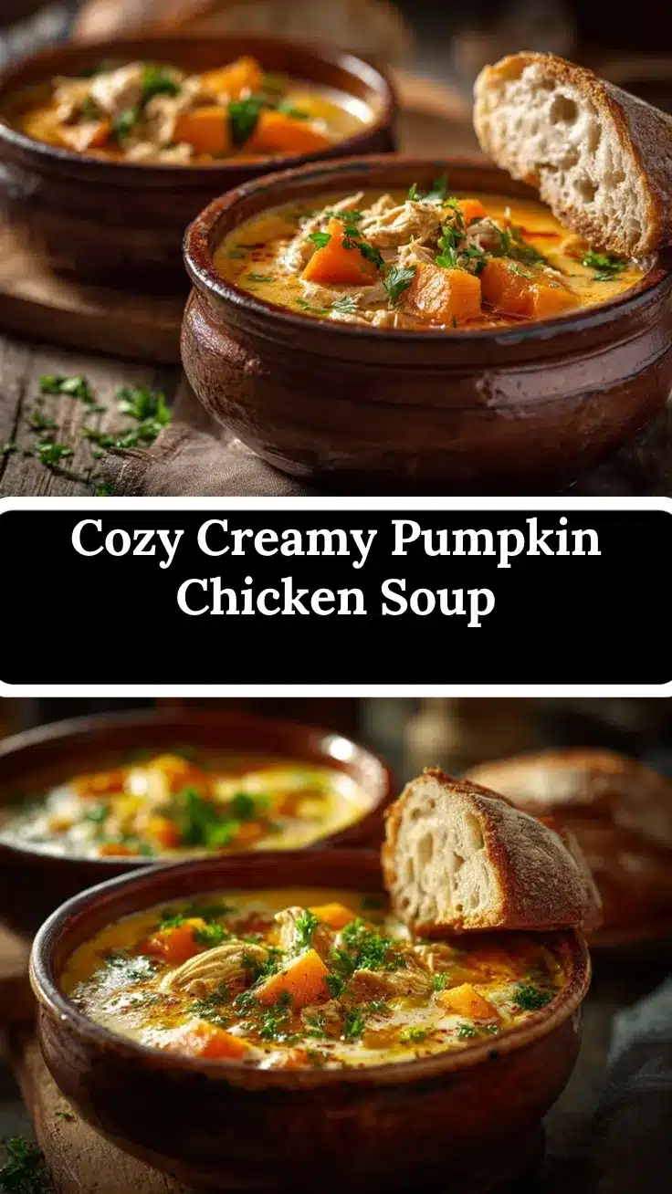 Pumpkin Chicken Soup recipe