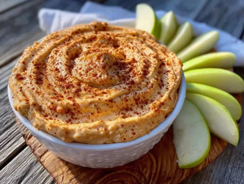 pumpkin pie dip - featured image