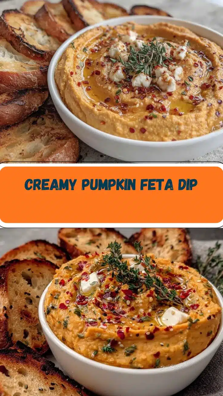 Pumpkin Whipped Feta Dip recipe
