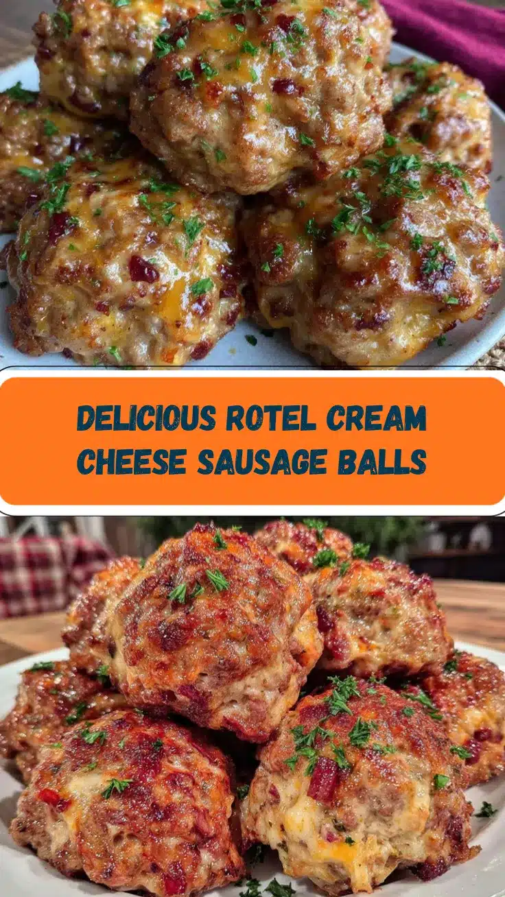 Rotel Sausage Balls recipe