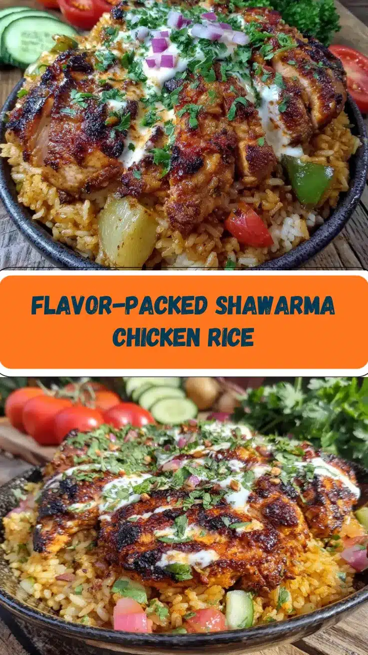 shawarma chicken and rice recipe