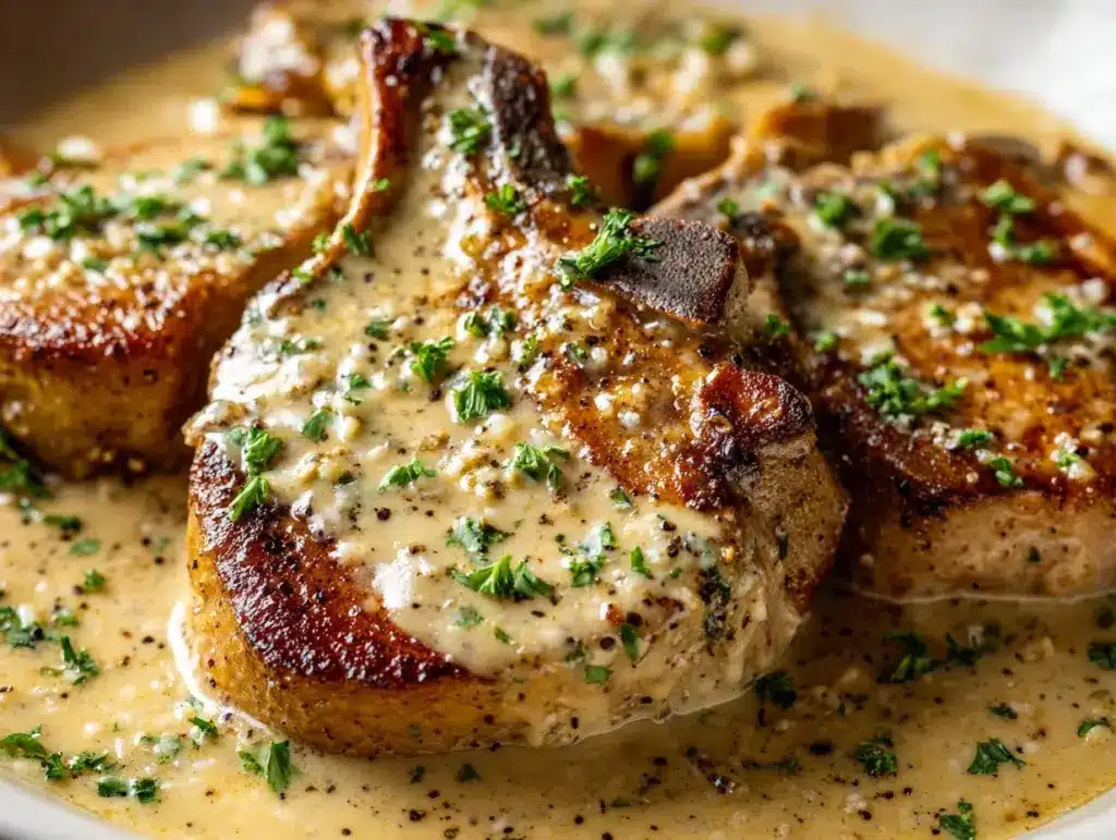 Slow Cooker Pork Chops - featured image