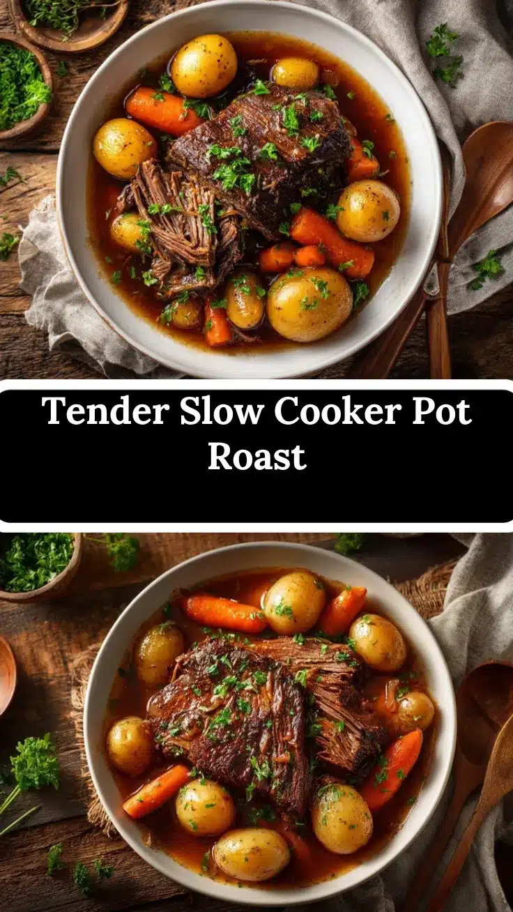 slow cooker pot roast recipe