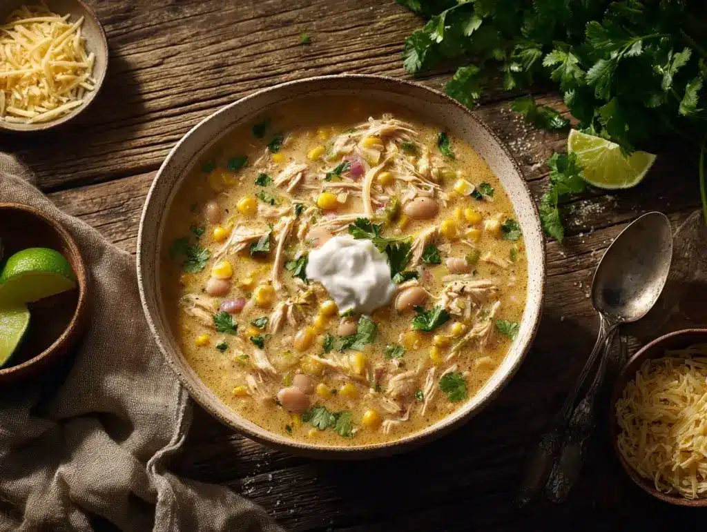 Sweet Corn Chicken Chili - featured image
