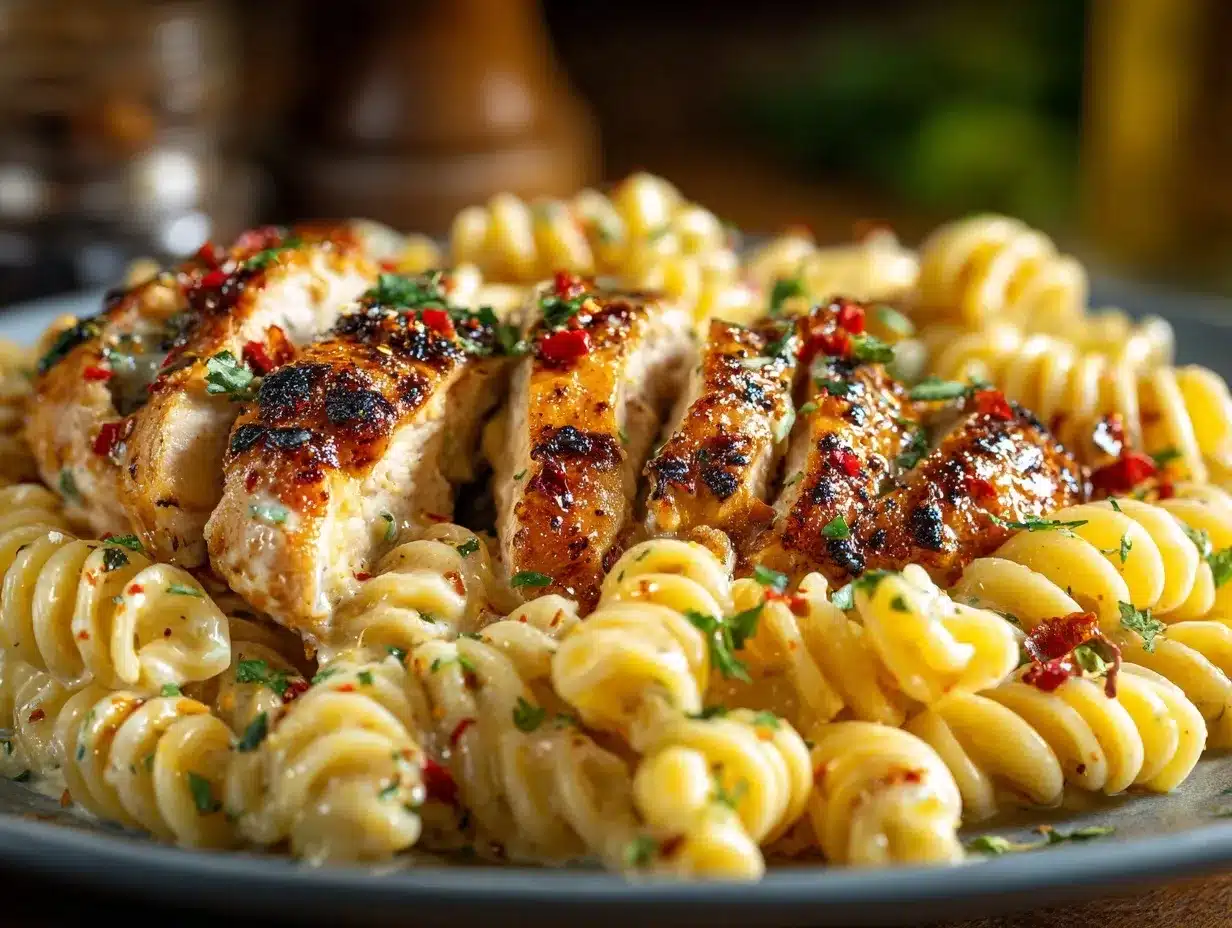 Velveeta Alfredo Chicken Rotini preparation steps