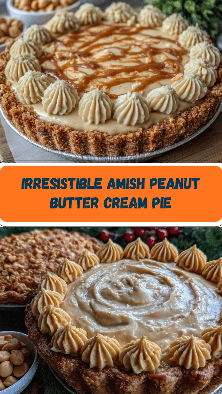 Amish peanut butter cream pie recipe