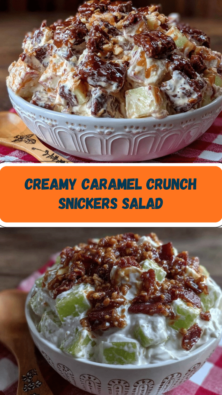 Apple Snickers Salad recipe