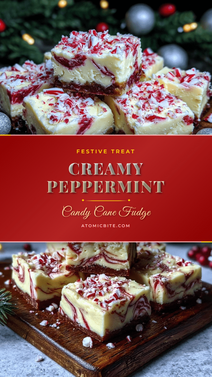 candy cane fudge recipe