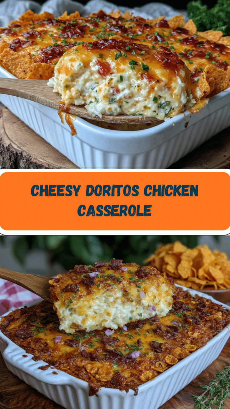 Cheesy Doritos Chicken Casserole recipe