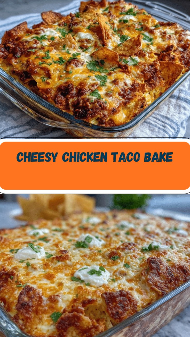 chicken taco casserole recipe
