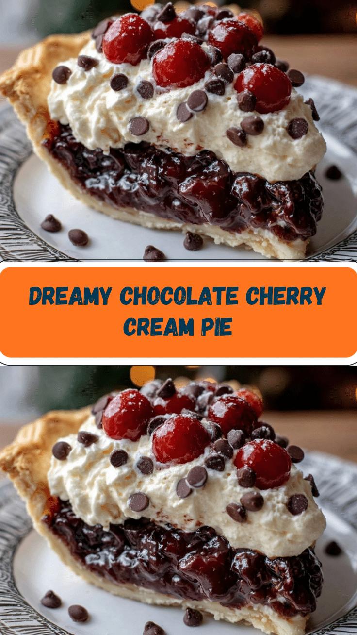chocolate cherry cream pie recipe