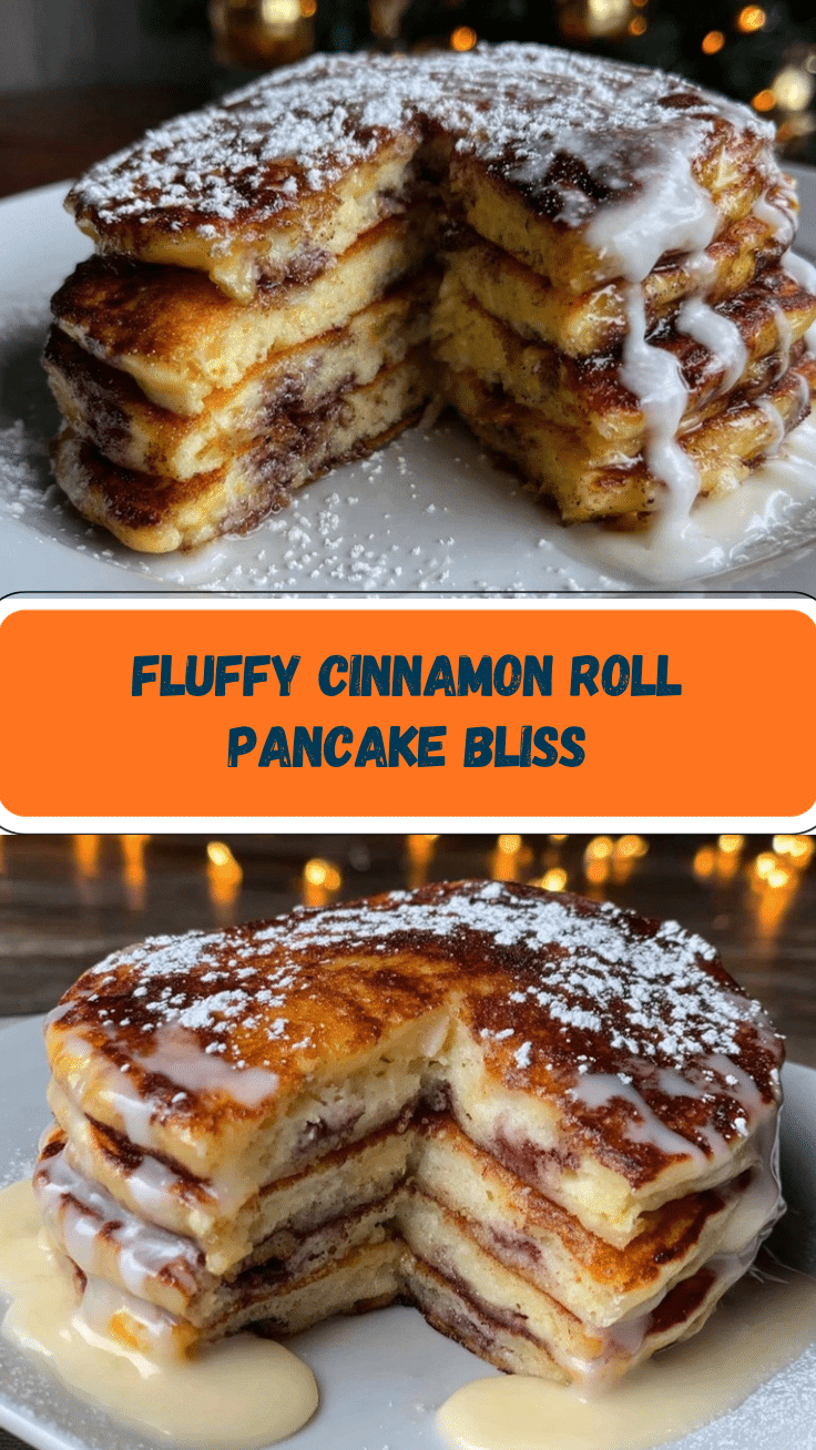 cinnamon roll pancakes recipe