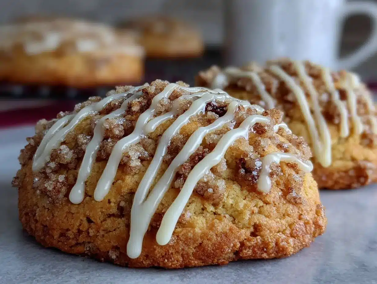 coffee cake cookies preparation steps
