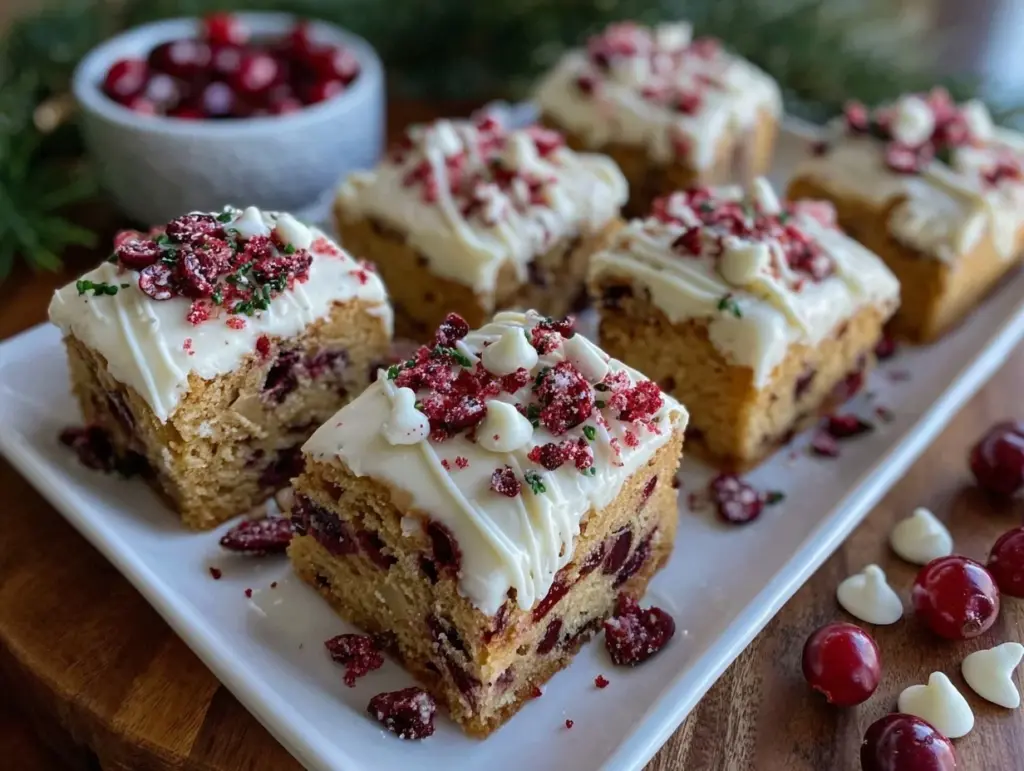 Cranberry Bliss Bars - featured image