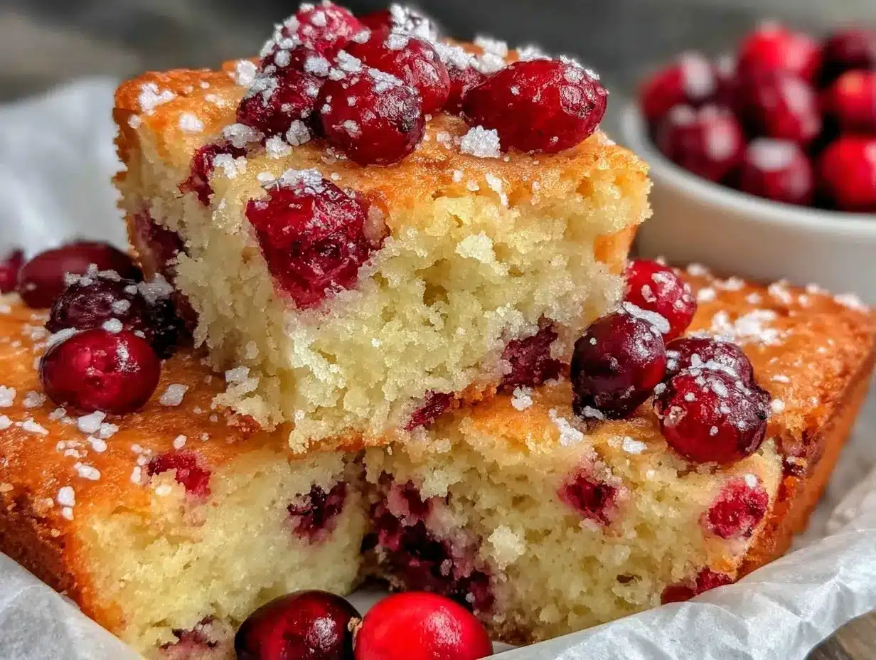 cranberry cake recipe preparation steps
