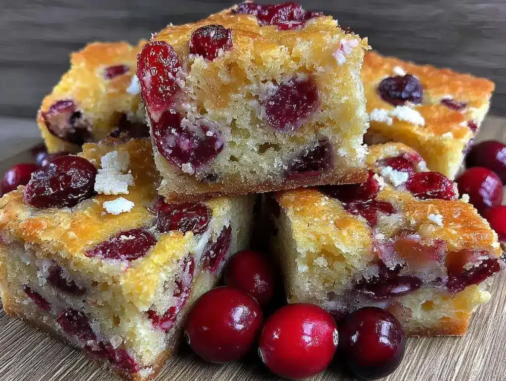 Cranberry Christmas Cake - featured image