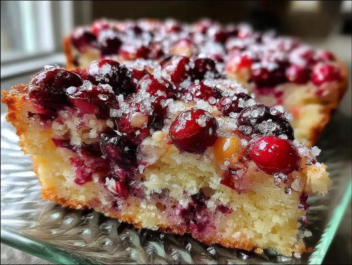 cranberry coffee cake preparation steps