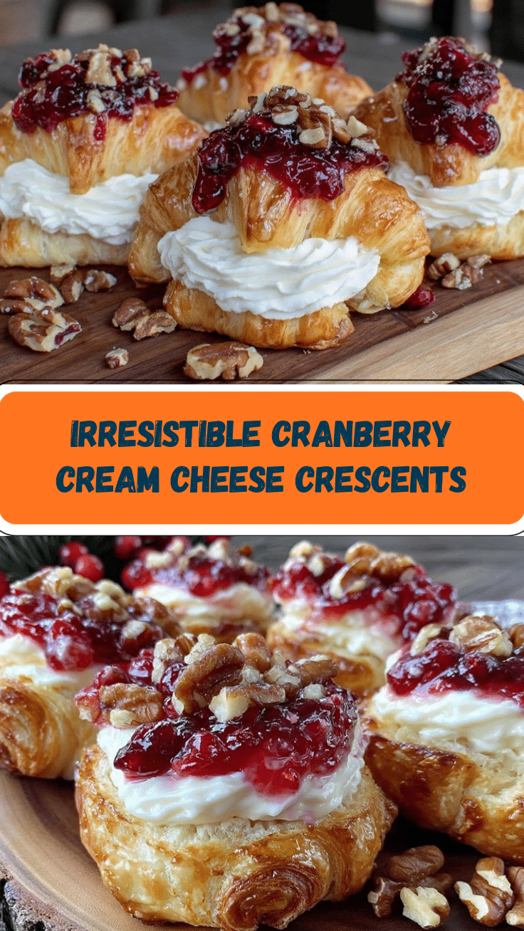 cranberry cream cheese crescent bites recipe