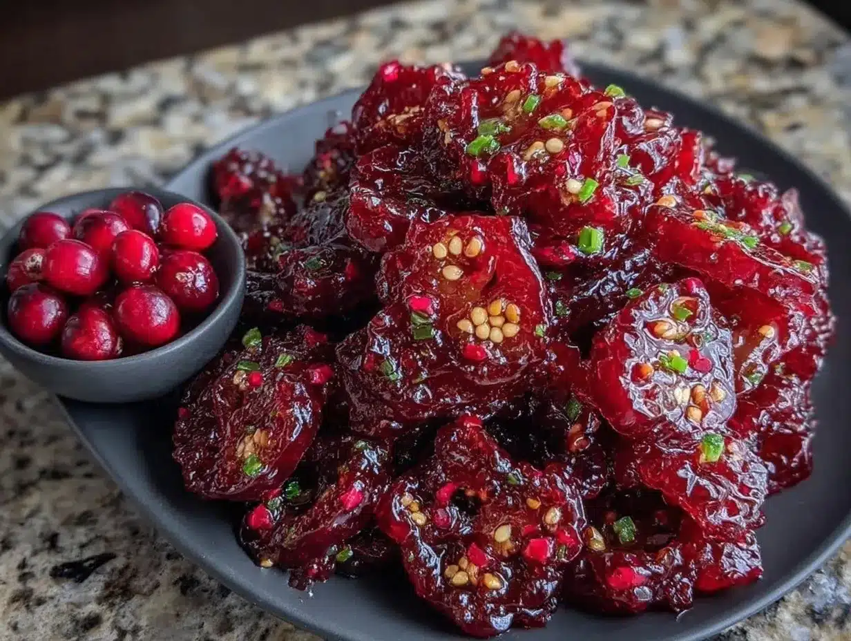 cranberry jalapeño cowboy candy preparation steps