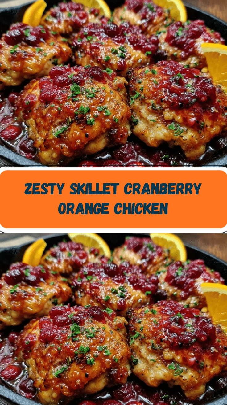 cranberry orange chicken thighs recipe