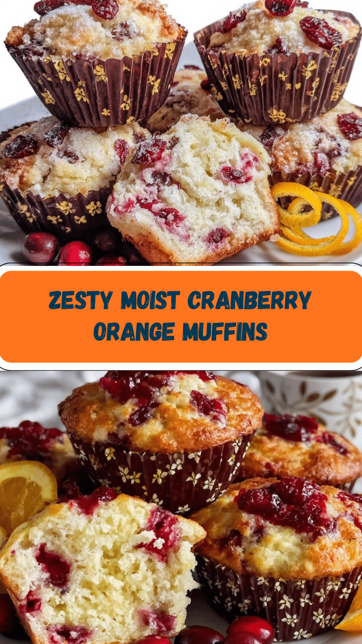 cranberry orange muffins recipe