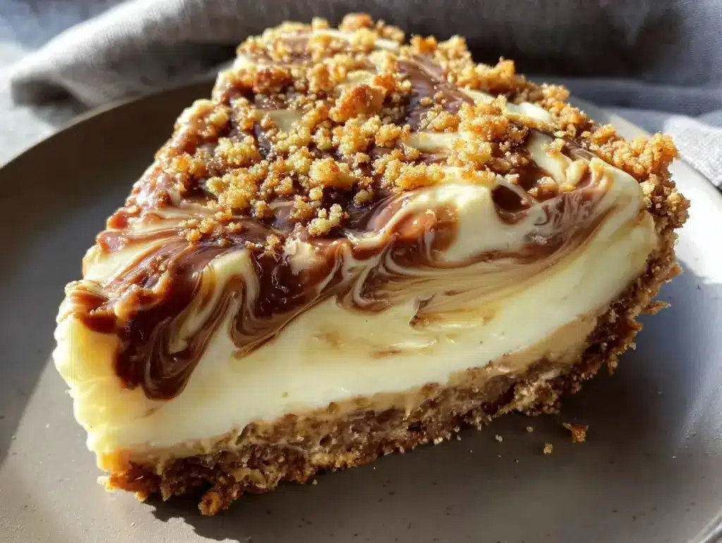 creamy Butterfinger pie - featured image