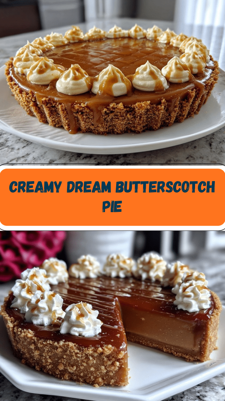 creamy butterscotch pie recipe