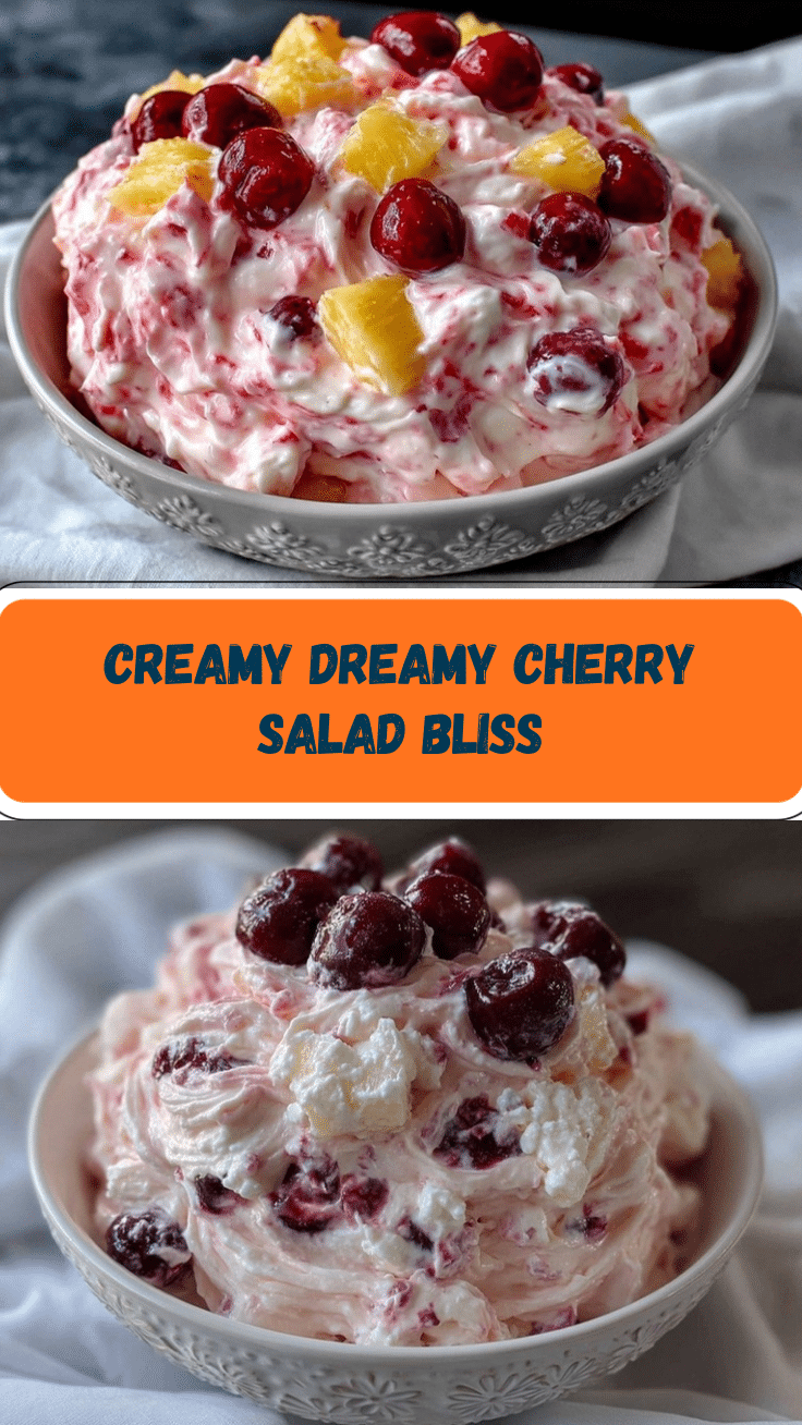 creamy cherry salad recipe