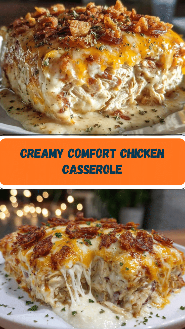 creamy chicken casserole recipe