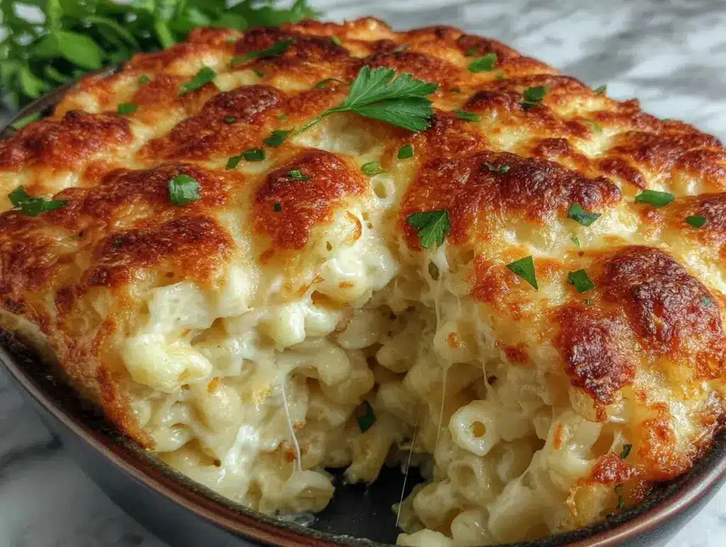 creamy mac and cheese recipe - featured image