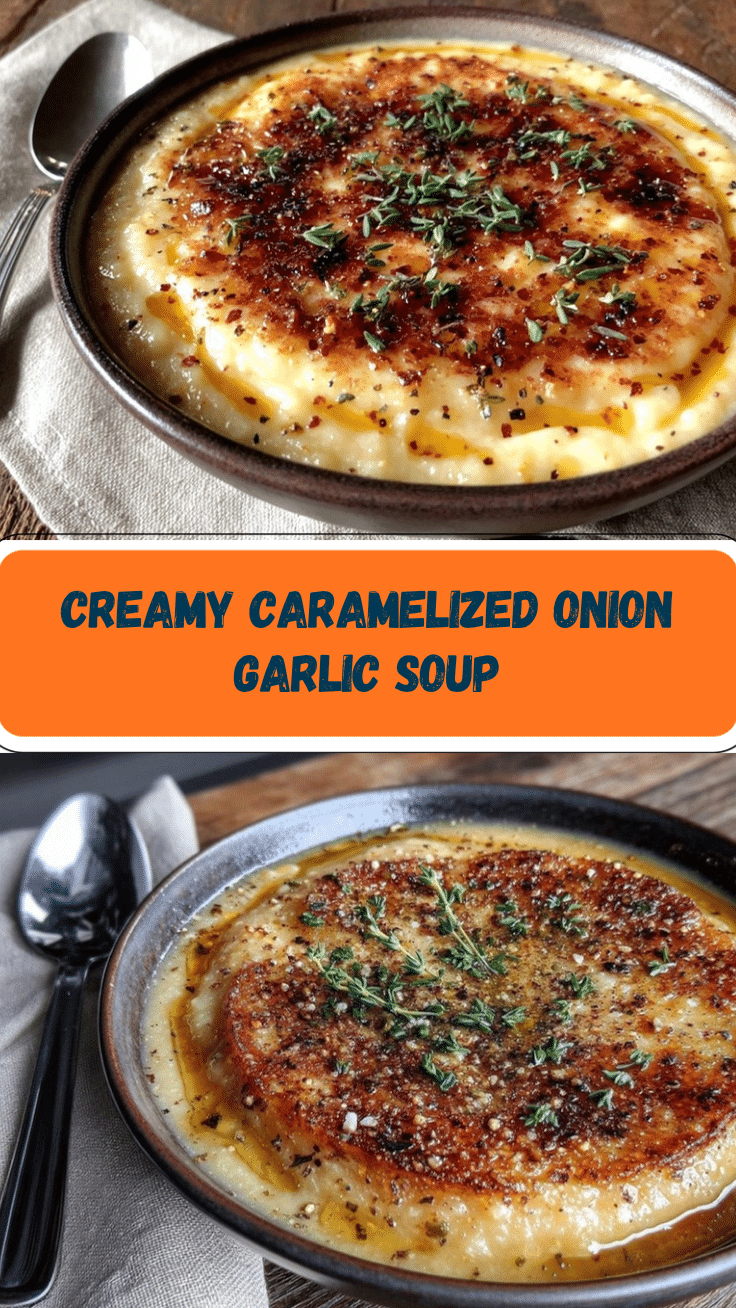 creamy onion garlic bisque recipe