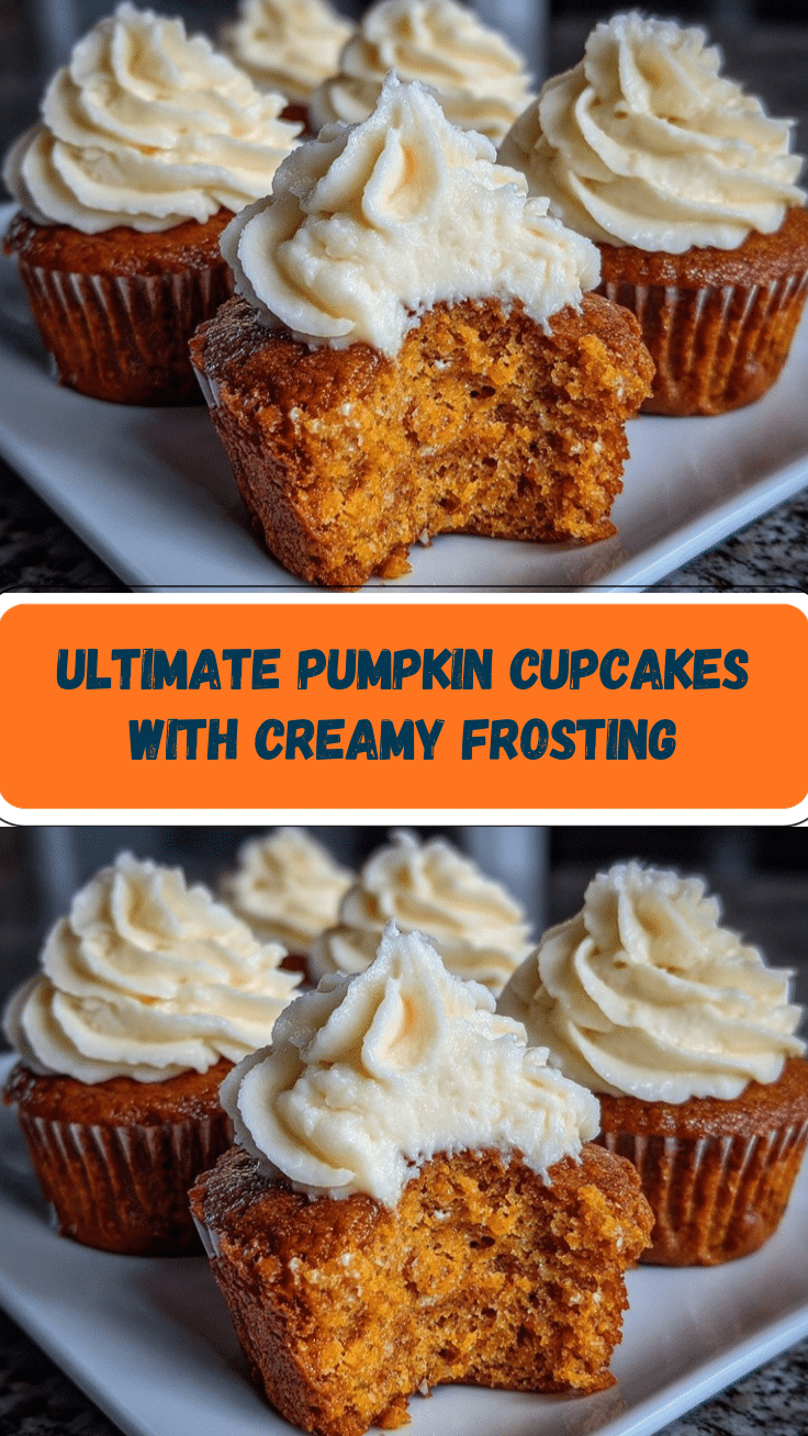 creamy pumpkin cupcakes recipe