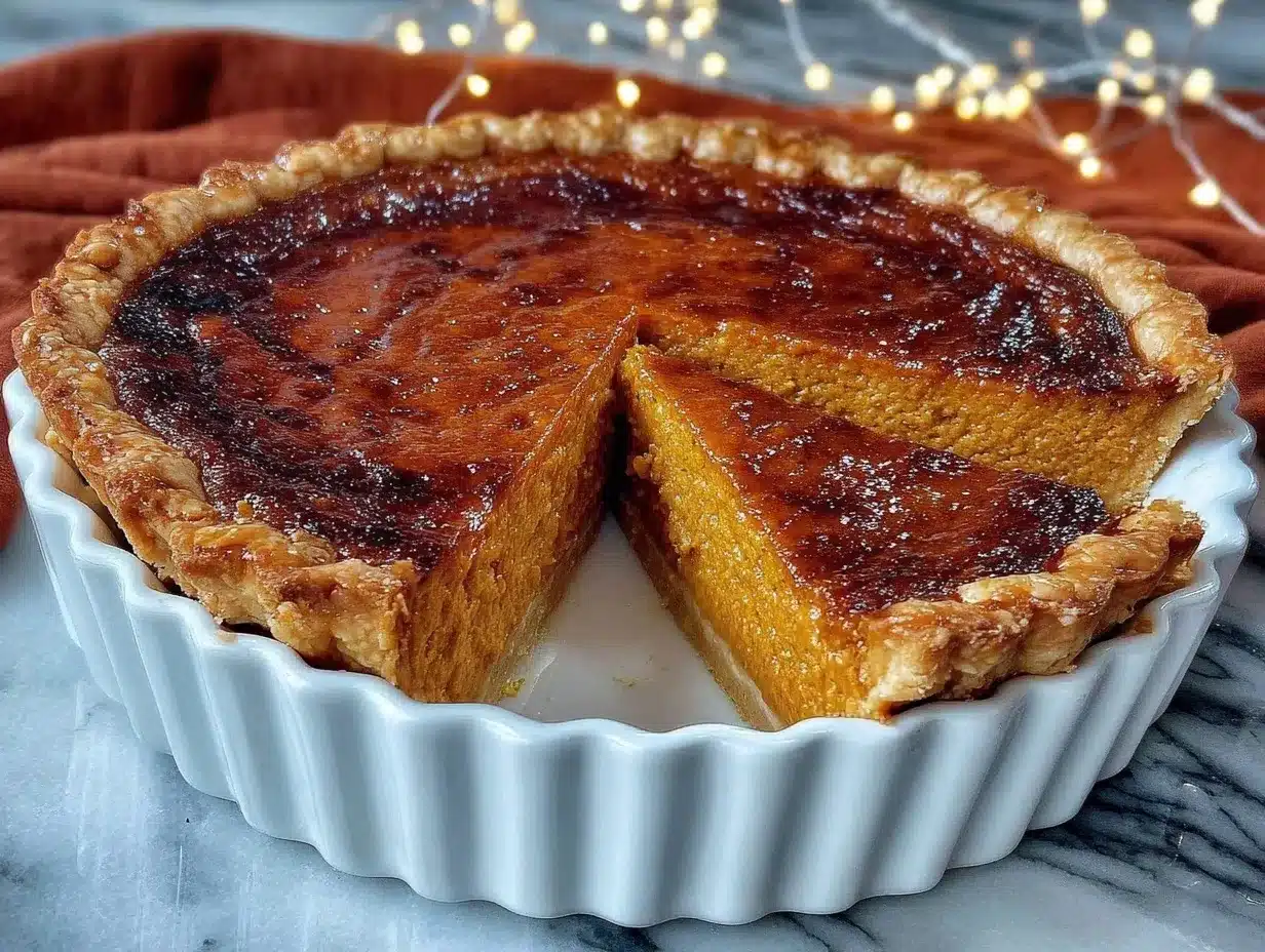 creamy pumpkin pie preparation steps