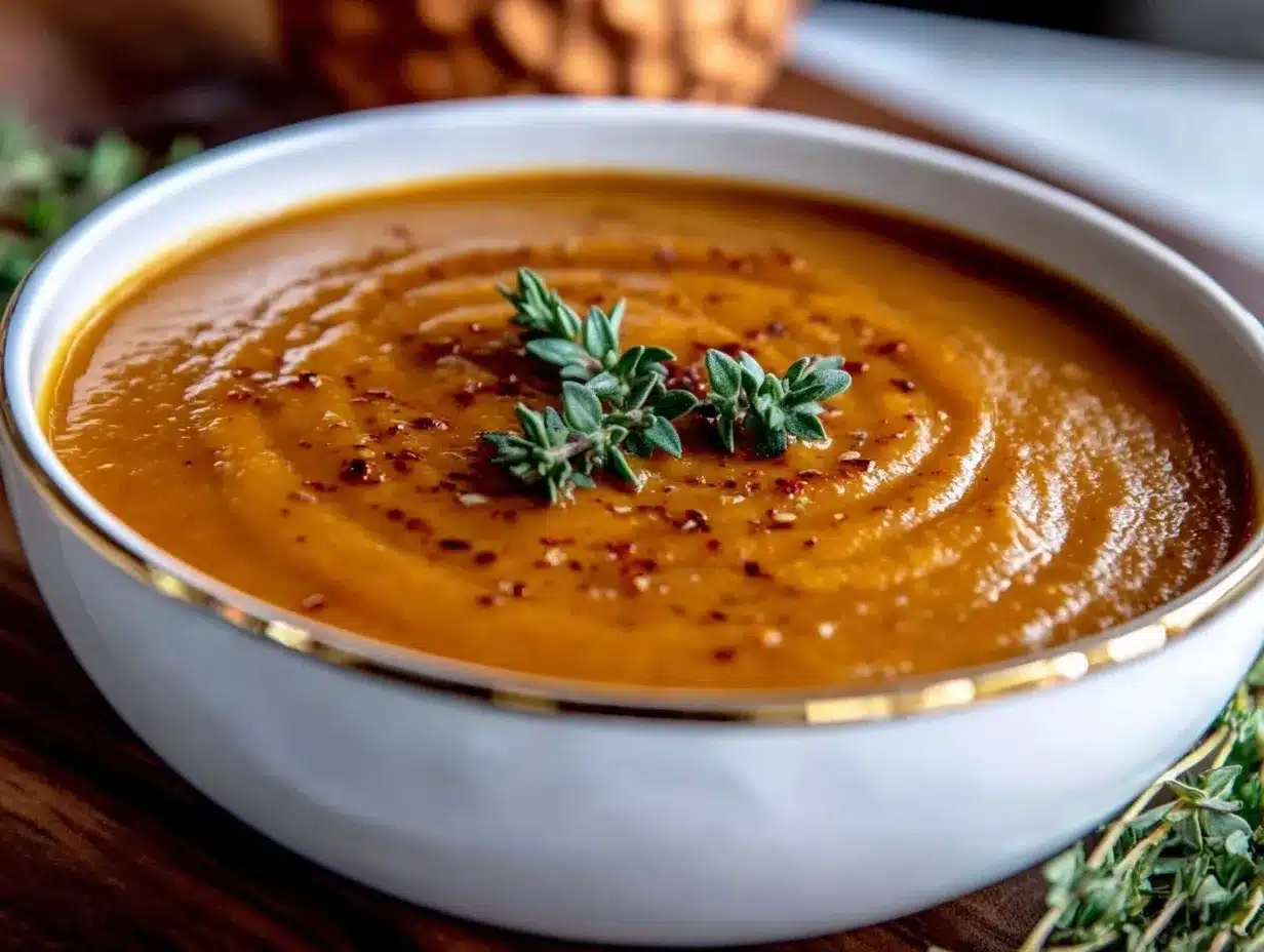 creamy roasted butternut squash soup preparation steps