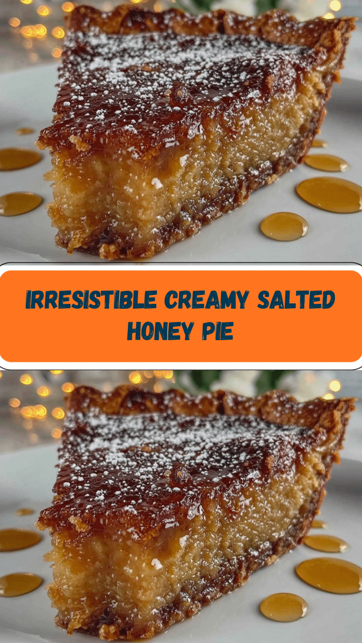 creamy salted honey pie recipe