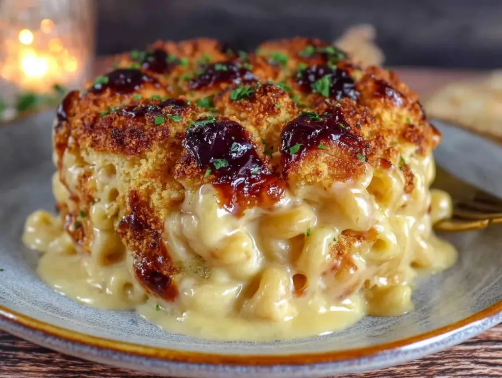 creamy smoked gouda mac and cheese - featured image