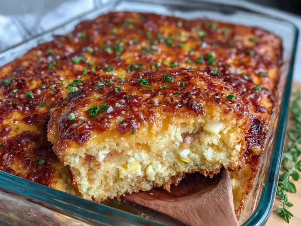 creamy yellow squash casserole - featured image