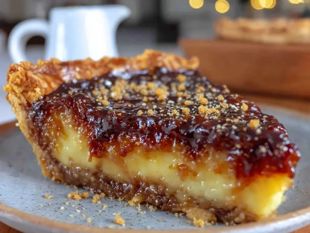 Crispy Burnt Honey Pie Slice - featured image