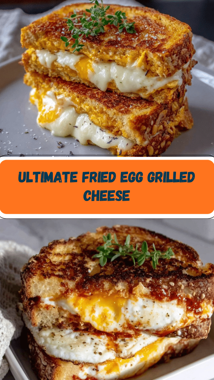 crispy fried egg grilled cheese sandwich recipe