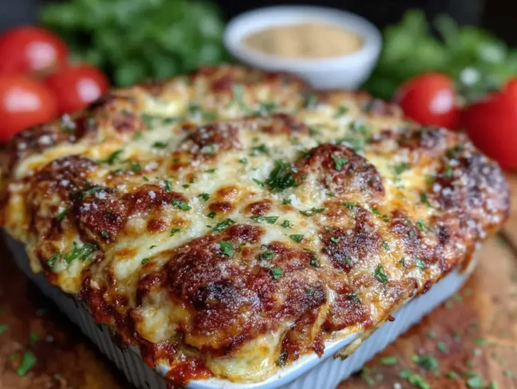 Dump and Bake Chicken Parmesan - featured image
