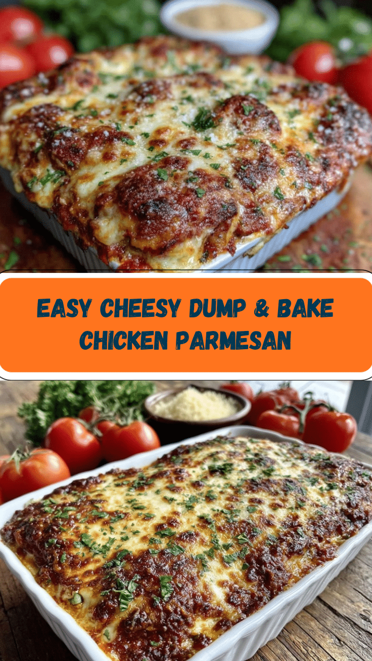 Dump and Bake Chicken Parmesan recipe
