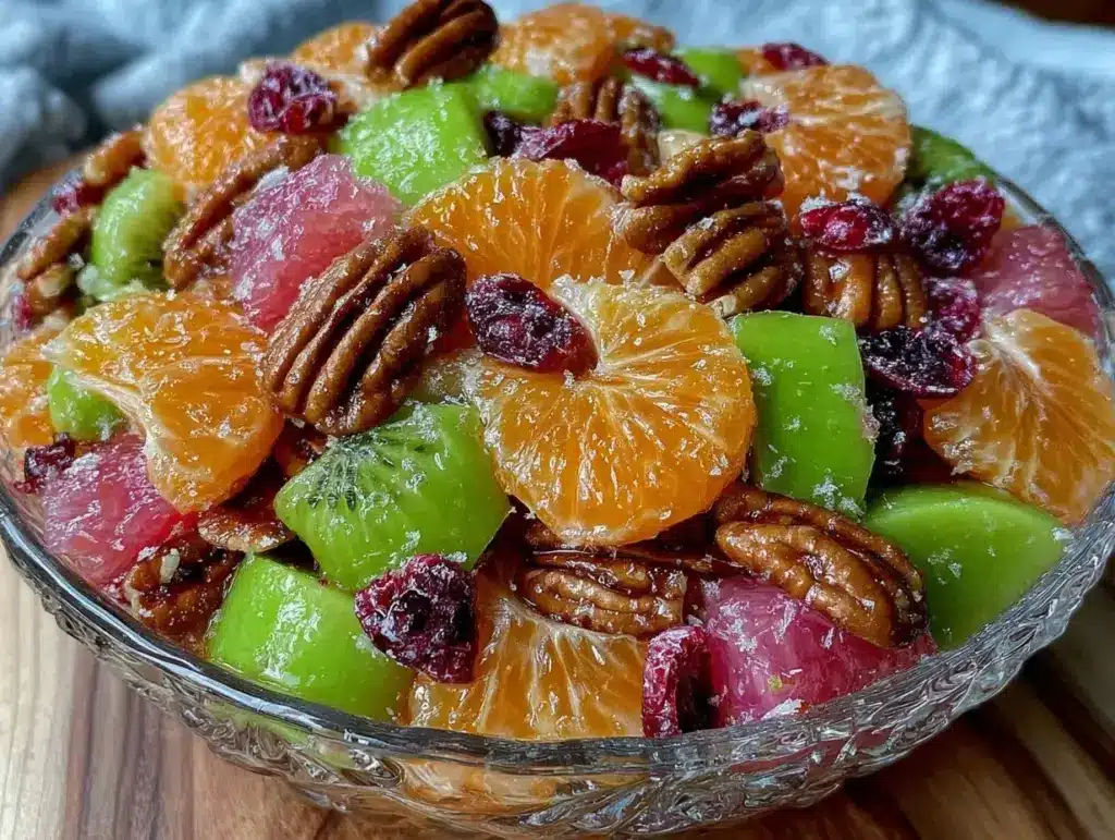 fall fruit salad recipe - featured image