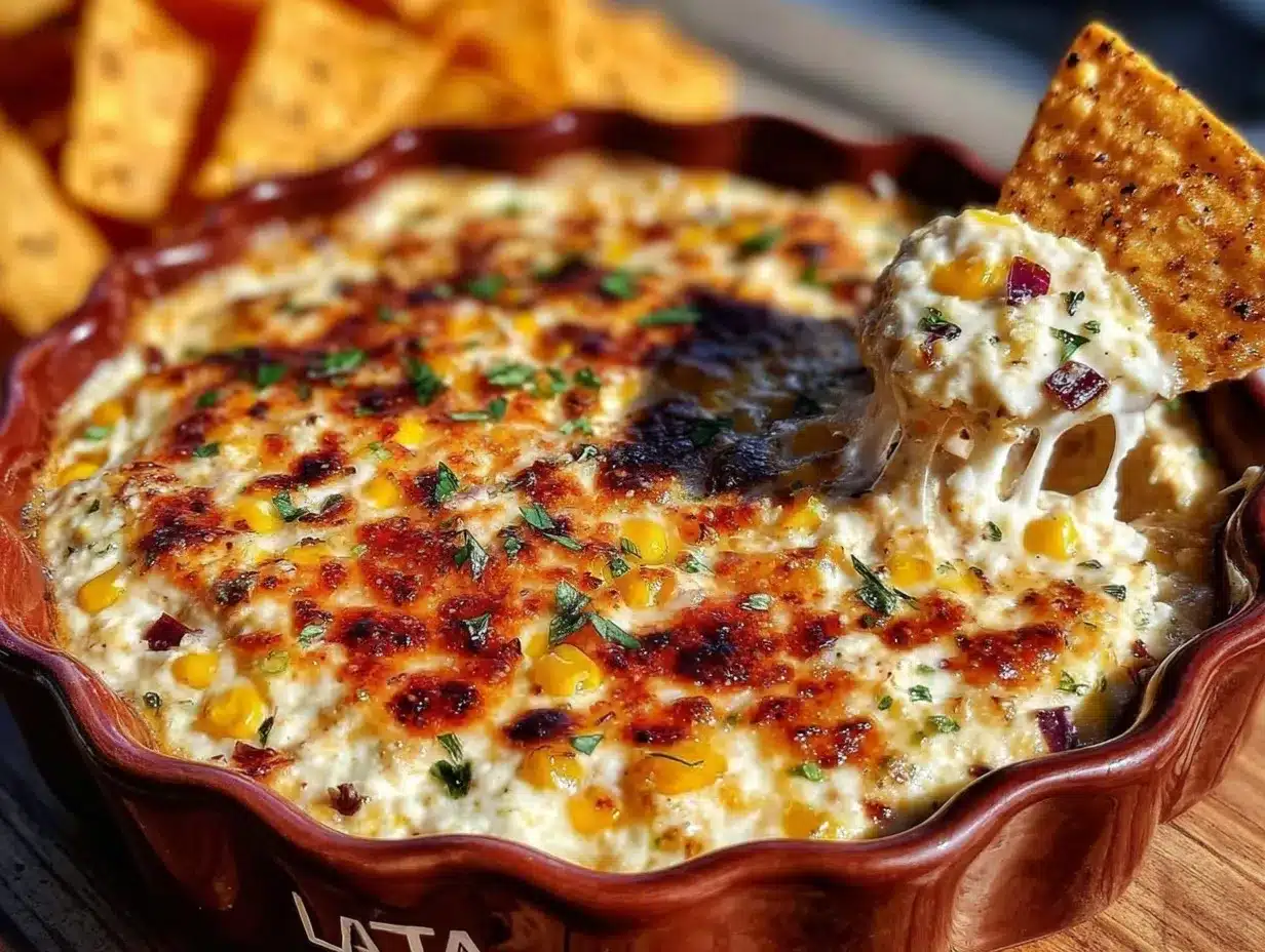 Fiesta Corn Dip preparation steps