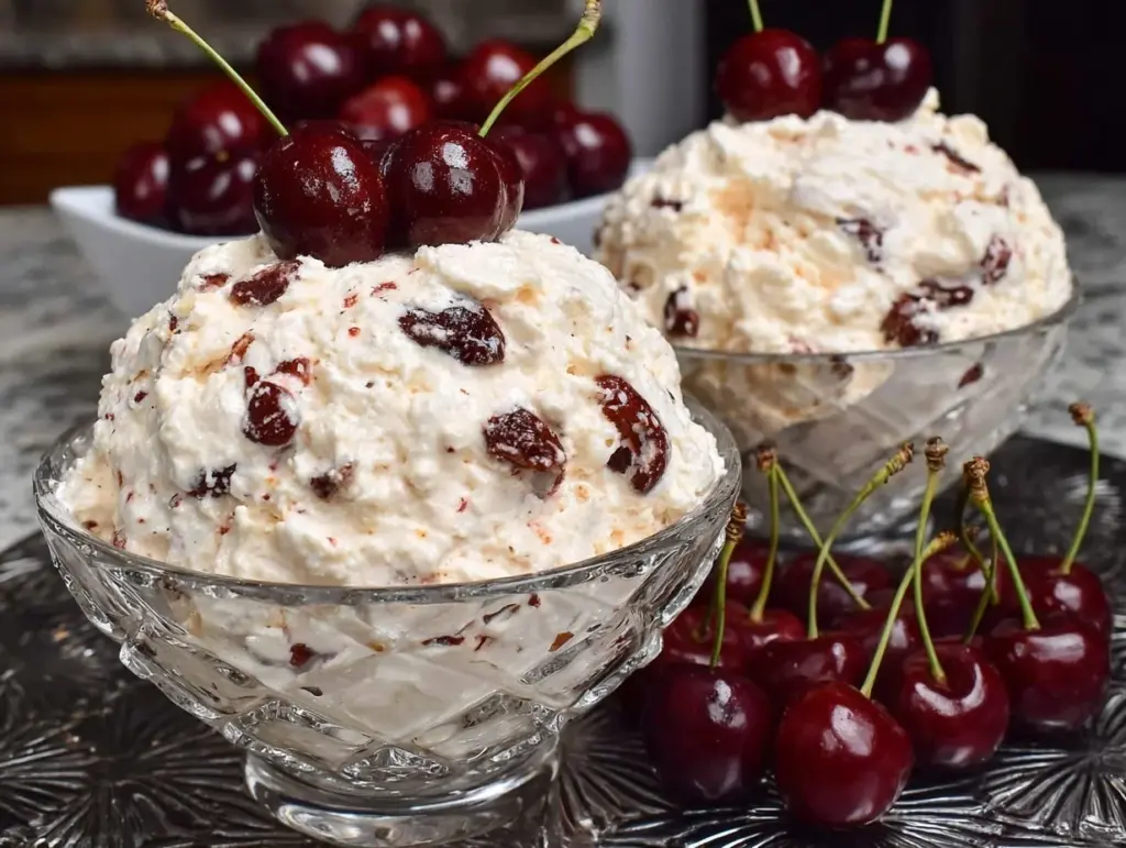 Fluffy Cherry Cheesecake Fluff - featured image