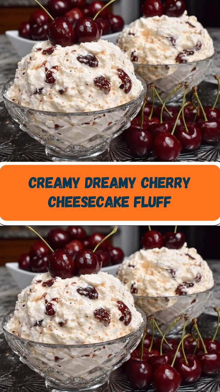 Fluffy Cherry Cheesecake Fluff recipe